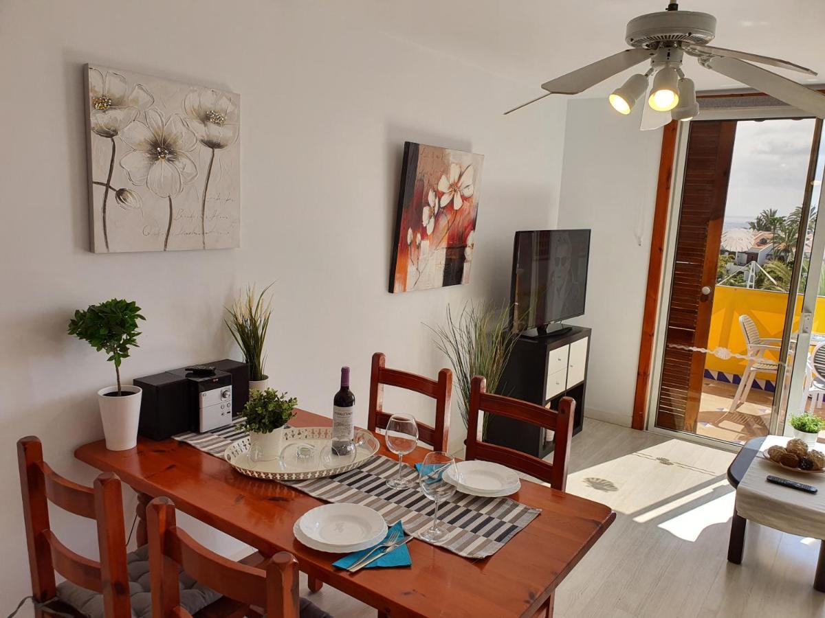 Apartmán Duplex Close To Sea And Beach With Heated Pool, Wifi, Balcony With Seaview, No 2 Playa de las Americas  Exteriér fotografie