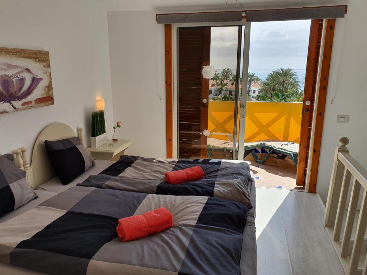 Apartmán Duplex Close To Sea And Beach With Heated Pool, Wifi, Balcony With Seaview, No 2 Playa de las Americas  Exteriér fotografie