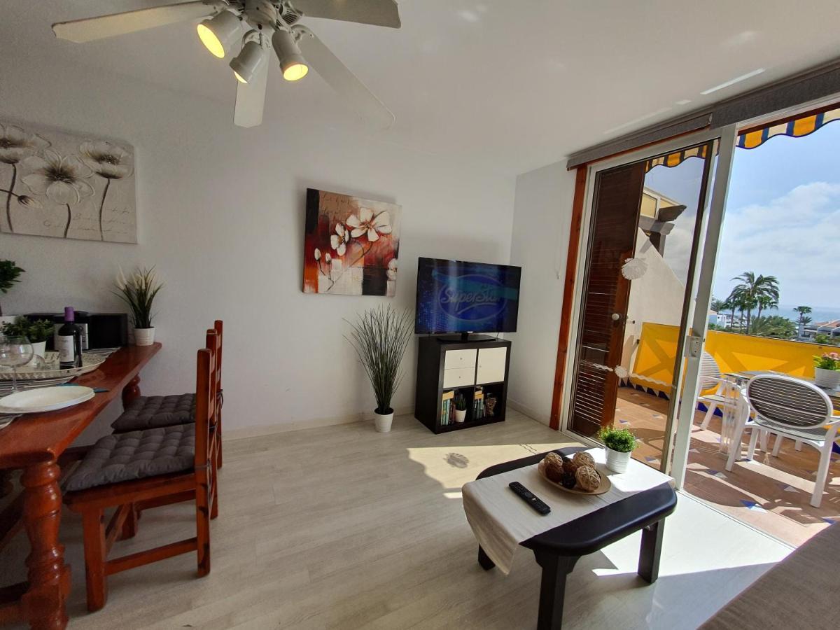 Apartmán Duplex Close To Sea And Beach With Heated Pool, Wifi, Balcony With Seaview, No 2 Playa de las Americas  Exteriér fotografie